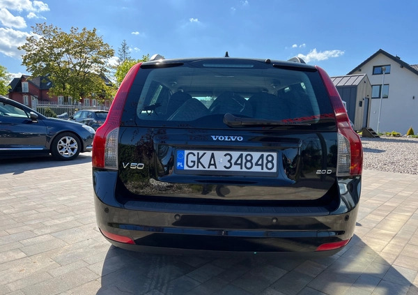 Volvo V50 cena 18400 przebieg: 250000, rok produkcji 2008 z Kraśnik małe 466